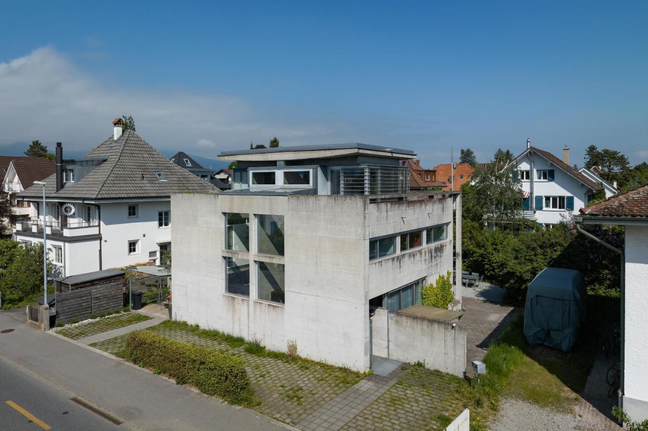 Urban Cube mit Sauna Thun Bagian luar foto