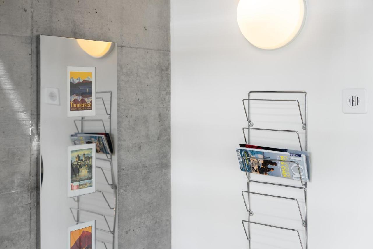 Urban Cube mit Sauna Thun Bagian luar foto